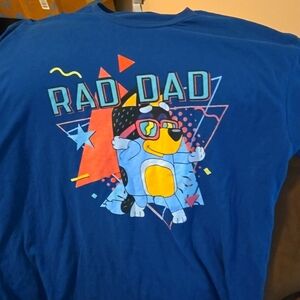 3XL Bluey Rad Dad shirt